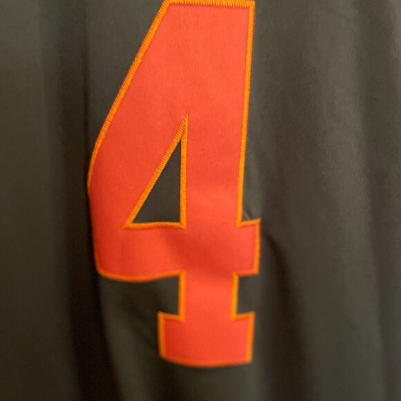 NFL Jersey Cleveland Browns Deshaun Watson #4 Men's Brown Official - Picture 4 of 5